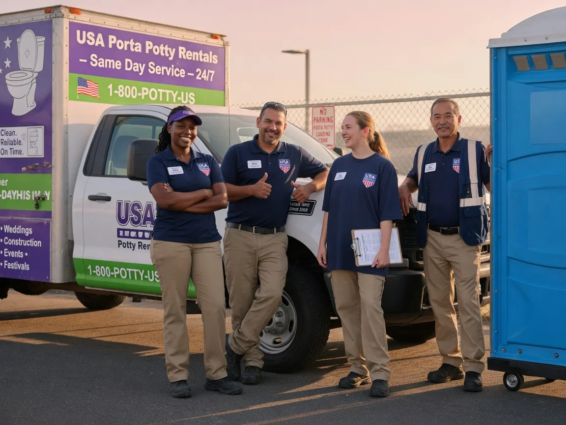 Porta Potty Rental company in Conroe, TX